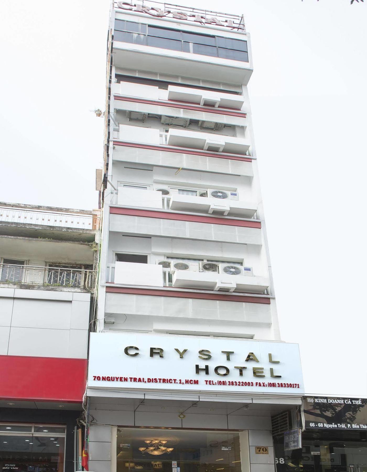Saigon Crystal Hotel Ho Chi Minh-stad Buitenkant foto