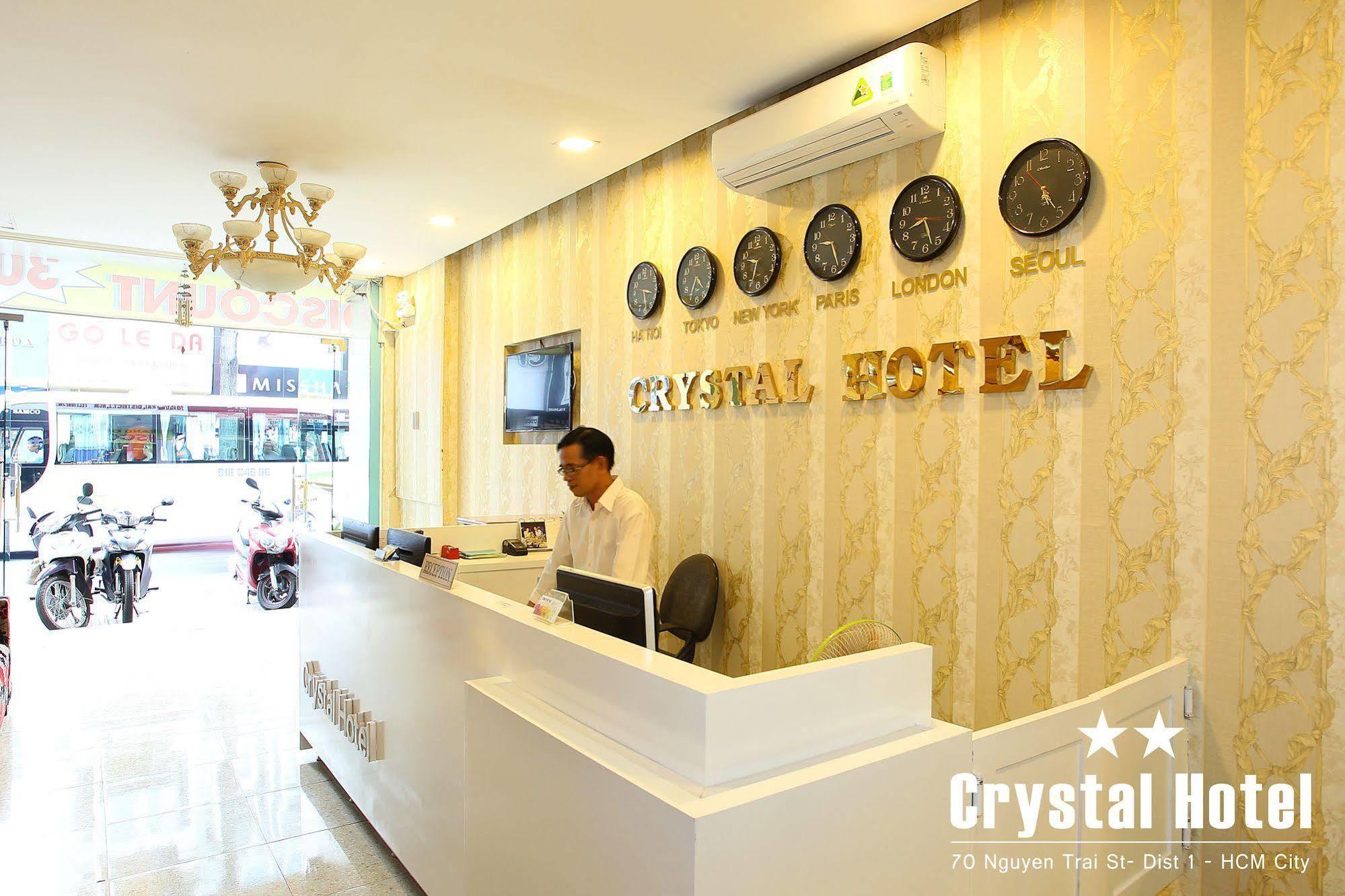 Saigon Crystal Hotel Ho Chi Minh-stad Buitenkant foto