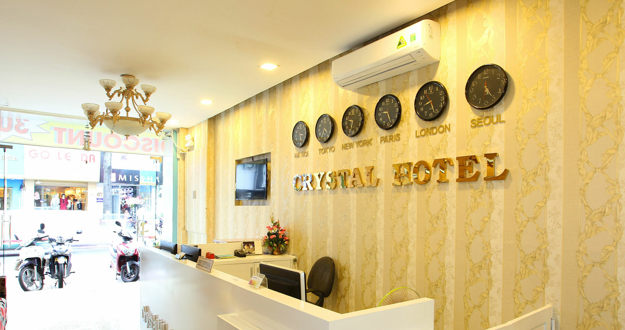 Saigon Crystal Hotel Ho Chi Minh-stad Buitenkant foto