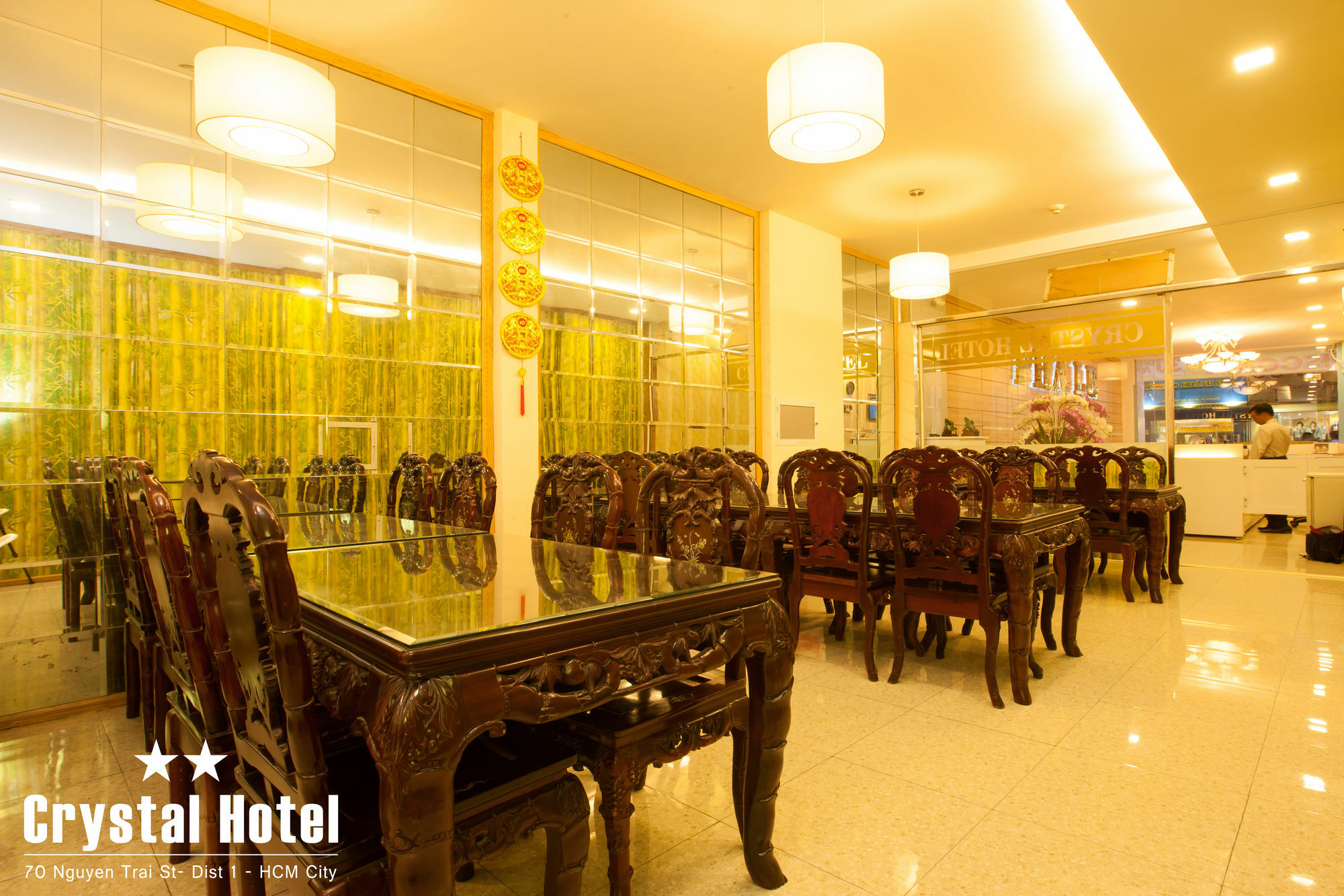 Saigon Crystal Hotel Ho Chi Minh-stad Buitenkant foto